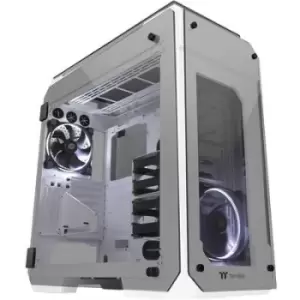 Image of Thermaltake View 71 Tempered Glass Full tower PC casing White 2 built-in LED fans, LC compatibility, Window, Tool-free HDD bracket