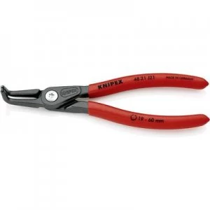 Image of Knipex 48 21 J21 Circlip pliers Suitable for Inner rings 19-60 mm Tip shape 90° angle