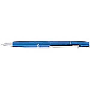 Image of Pilot FriXion Ball LX Retractable Rollerball Pen Blue Barrel Medium 0.35mm Blue