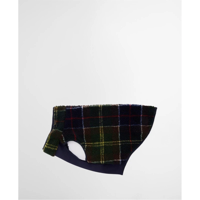 Image of Barbour Field Reversible Dog Coat Classic Tartan unisex Large