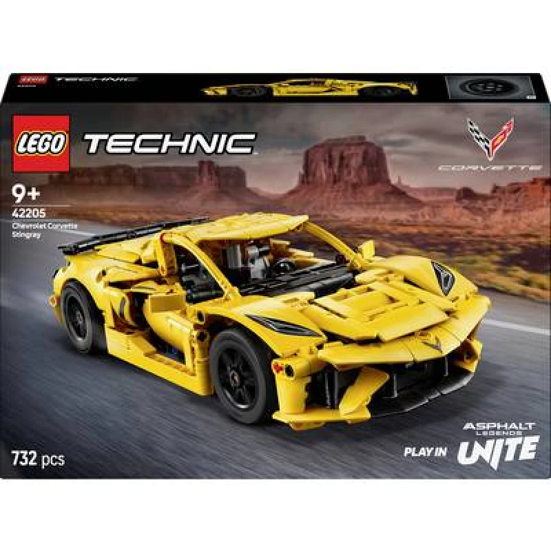 Image of lego technic LEGO Technic Chevrolet Corvette Stingray Male VI77801