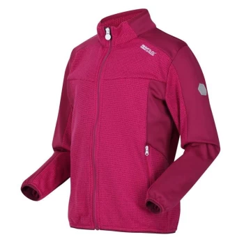 Image of Regatta Highton II Full Zip Fleece Jacket - Fuchsia/Rasp