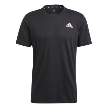Image of adidas AEROREADY Designed 2 Move Sport T-Shirt Mens - Black / White