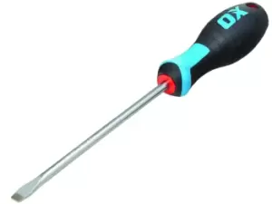 Image of OX Tools OX-P362225 Pro Slotted Flared Screwdriver 250mm x 10mm