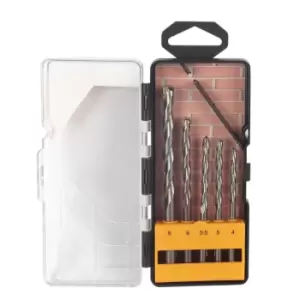 Image of Jcb Mixed Masonry Drill Bit Set, 5 Pieces