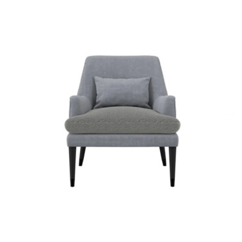 Image of LPD Montana Soft Grey Fabric Accent Chair