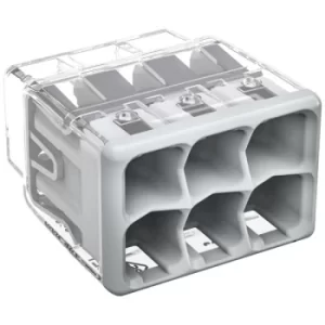 Image of WAGO 2773-406 WAGO 4mm² 32A 6 Conductor Pushwire Connector