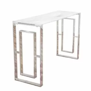 Image of Native Home & Lifestyle Marble Glass Milano Console Table