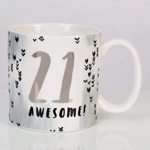 Image of Luxe Ceramic Male Birthday Mug - 21