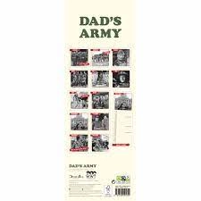 Image of Danilo Dads Army 2022 Slim Calendar Paper