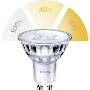 Image of Philips Lighting LED (monochrome) EEC A+ (A++ - E) GU10 Reflector 5 W = 50 W Warm white (Ø x L) 50 mm x 54mm SceneSwitch