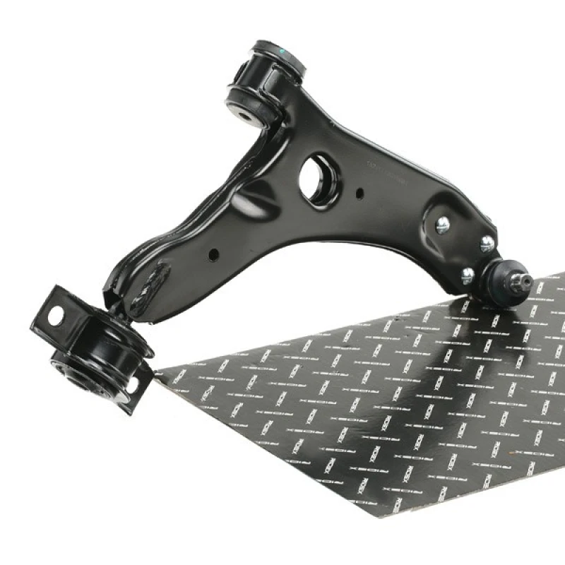 Image of RIDEX 273C0023 Suspension arm Control Arm, Sheet Steel, Right, with rubber mount Sheet Steel Track Control Arm (273)
