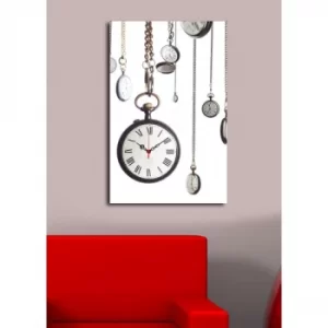 Image of 5070CS-67 Multicolor Decorative Canvas Wall Clock