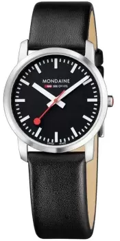 Image of Mondaine Watch Simply Elegant - Black