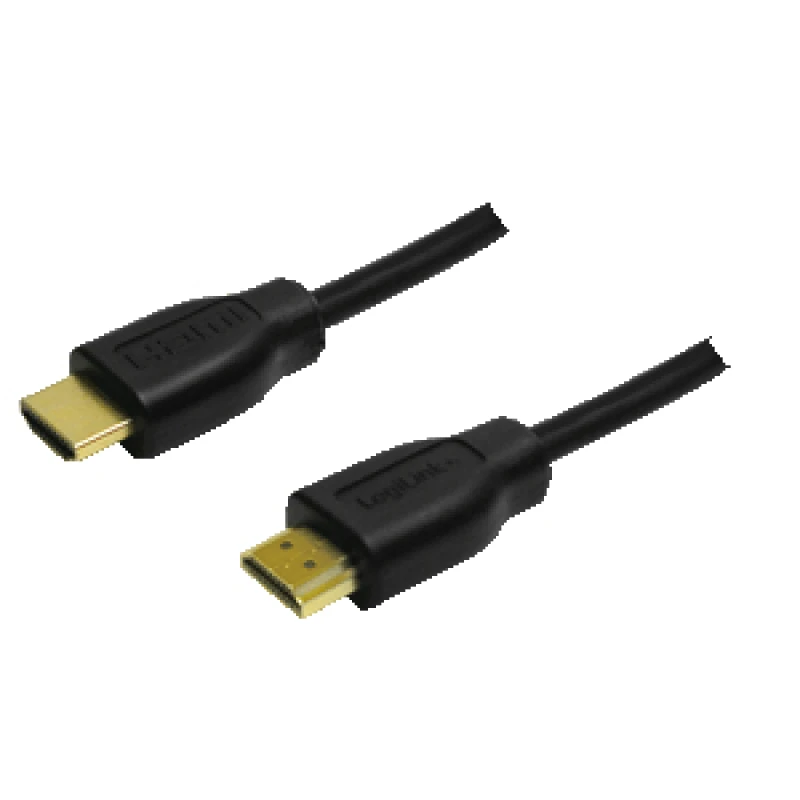 Image of LogiLink 3m HDMI HDMI cable HDMI Type A (Standard) Black