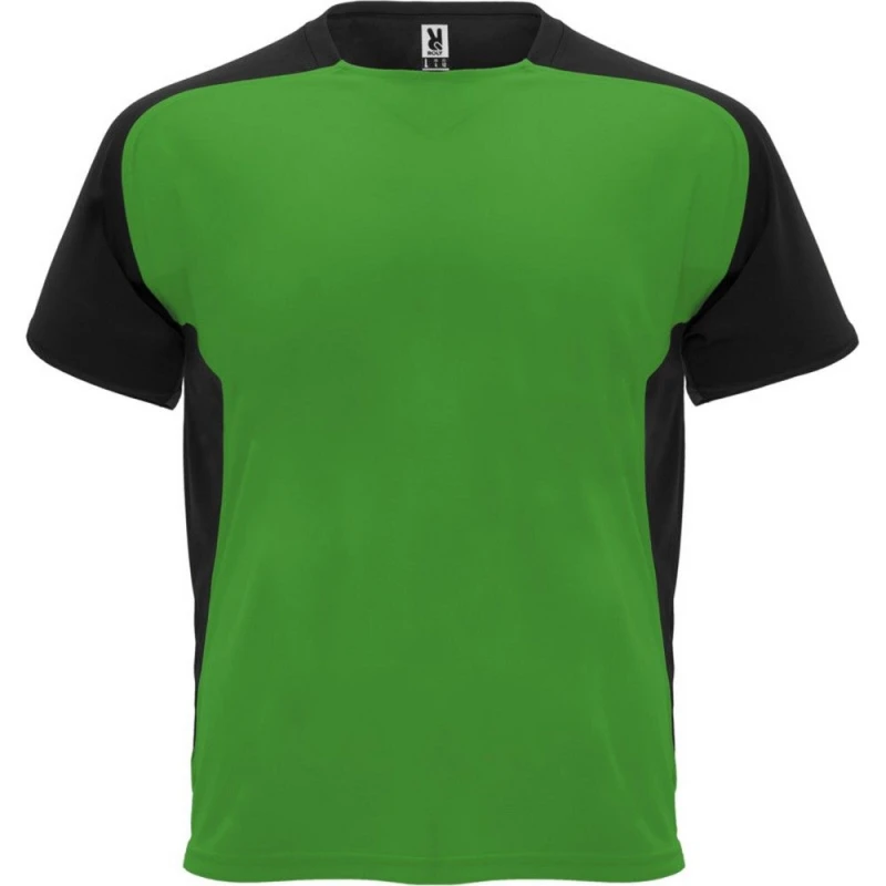 Image of ROLY Bugatti Short-Sleeved Sports T-Shirt in Green Size: 4 Years Green Unisex 4 Years