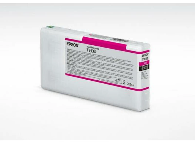 Image of Epson T9133 Vivid Magenta Ink Cartridge 200ml - C13T91330N EXREPT91330N