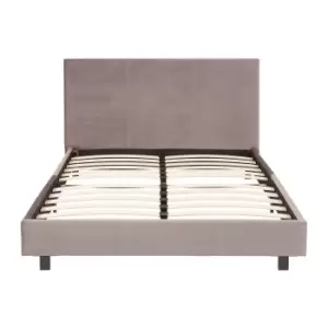 Image of Upholstered Velvet Bed in a Box