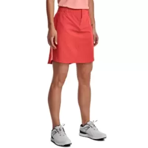 Image of Under Armour Womens Links Woven Skort Vermillion Skort US10