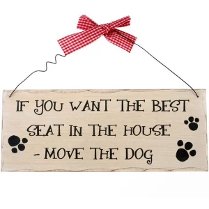 Image of If You Want The Best Seat Hanging Sign