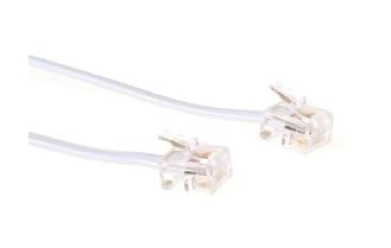 Image of Microconnect MPK182W telephone cable 2m White