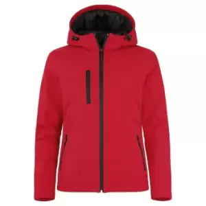 Image of Clique Womens/Ladies Padded Soft Shell Jacket (L) (Red)
