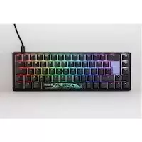 Image of Ducky One 3 Classic 65 USB RGB Mechanical Gaming Keyboard Cherry Silver - Black UK Layout