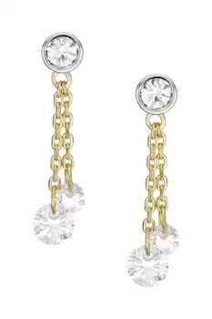 Image of Ladies Fossil Jewellery Shine Bright Earrings JA7133998