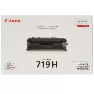 Image of Canon CRG-719H Laser Toner Ink Cartridge High Yield Page Life 6400pp Black