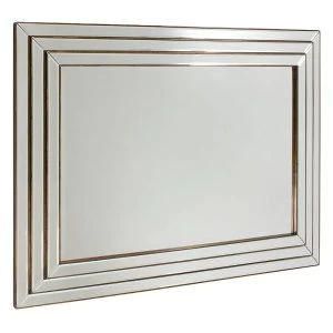 Image of Gallery Chambery Large Rectangle Mirror - Bronze