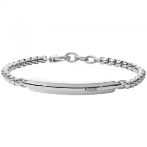 Image of Mens Fossil Stainless Steel Mens Bracelet