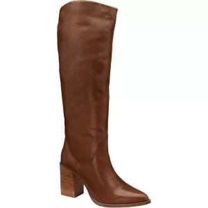 Image of Ravel Brown 'Lumsden' Leather Knee-High Boots - 3