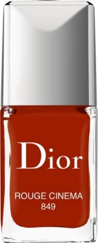 Image of DIOR Rouge Dior Vernis Nail Lacquer 10ml 849 - Rouge Cinema