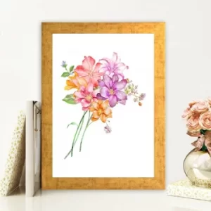 Image of AC474147376 Multicolor Decorative Framed MDF Painting