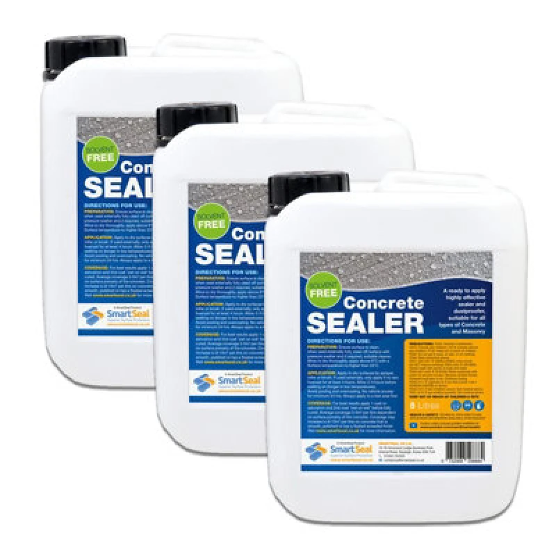 Image of SMARTSEAL Smartseal - Concrete Sealer and Dustproofer - Internal & External - 3x5L SM-CONCDUST-3X5