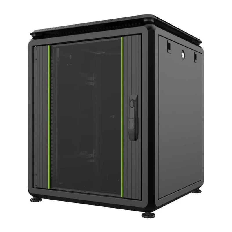Image of Lanview RDL12U66BL rack cabinet 12U Black