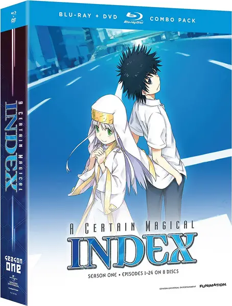 Image of A Certain Magical Index Complete Season 1 Collection Bluray