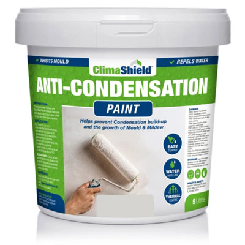Image of Smartseal Anti-condensation Paint - Wessex Stone (5L) Reduce Condensation On Walls And Ceilings 5.061E+12