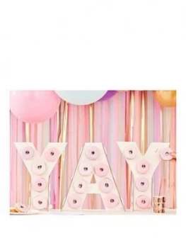 Image of Ginger Ray Yay Pink Ombre Donut Wall