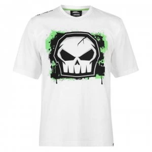 Image of No Fear Core Graph T Shirt Mens - White