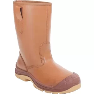 Image of PB42LC Tan Lined Rigger Boot SZ-10