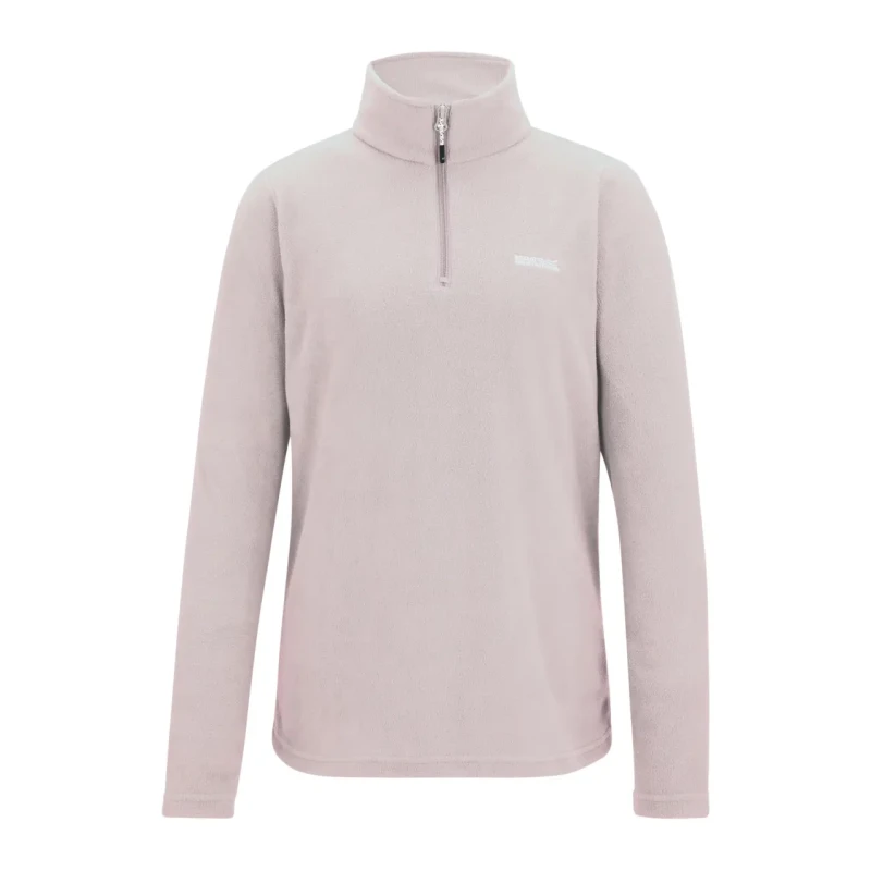 Image of Womens 1/2 zip fleece Regatta Sweethart Rose Female 40