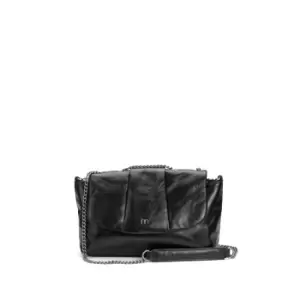 Image of Polly Leather Crossbody Handbag with Recycled Lining
