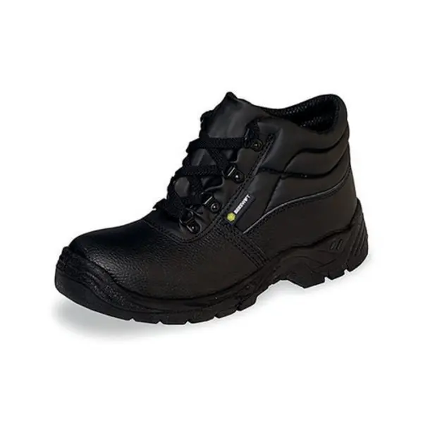Image of Beeswift Beeswift Chukka Steel Toe Cap 4-D Ring Safety Boots 1 Pair Black 08 CF57BL08