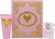 Image of Versace Bright Crystal Gift Set 30ml Eau de Toilette + 50ml Body Lotion