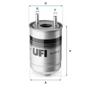 Image of UFI 24.113.00 Fuel Filter