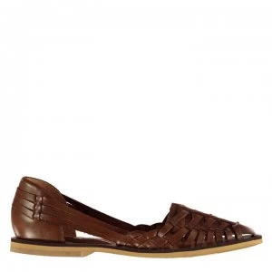 Image of Firetrap Gwen Womens Woven Sandals - Tan