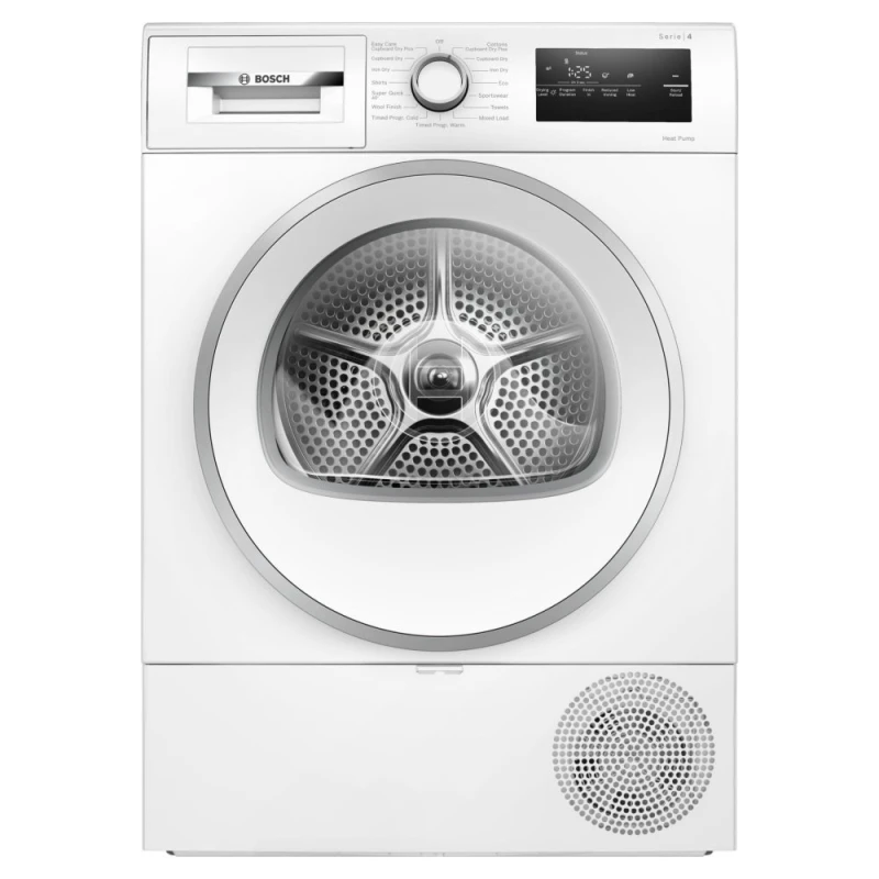 Image of Bosch Series 4 WTH85226GB 8KG Heat Pump Tumble Dryer - White - A++ Rated