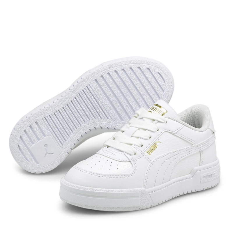 Image of PUMA white ca pro classic Junior trainers White UK 10 (EU 28)