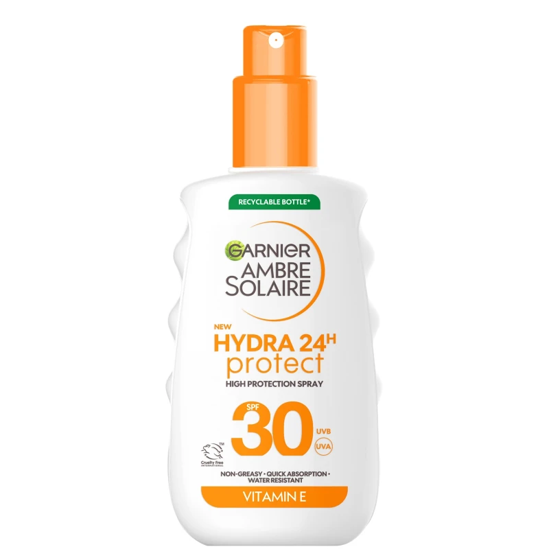 Image of Debenhams Debenhams Ambre Solaire Protection Spray 24h Hydration SPF30 Size: 200ml multi 200ml Unisex 3600542625012